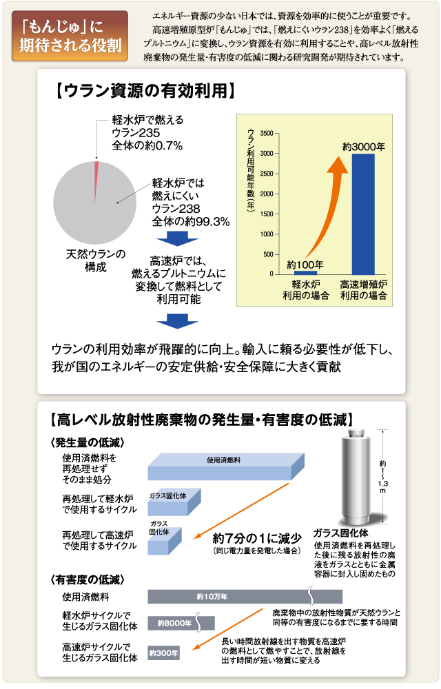 「もんじゅ」に期待される役割